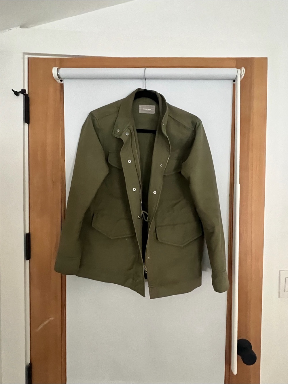 Everlane women’s Olive Green Utility Jacket